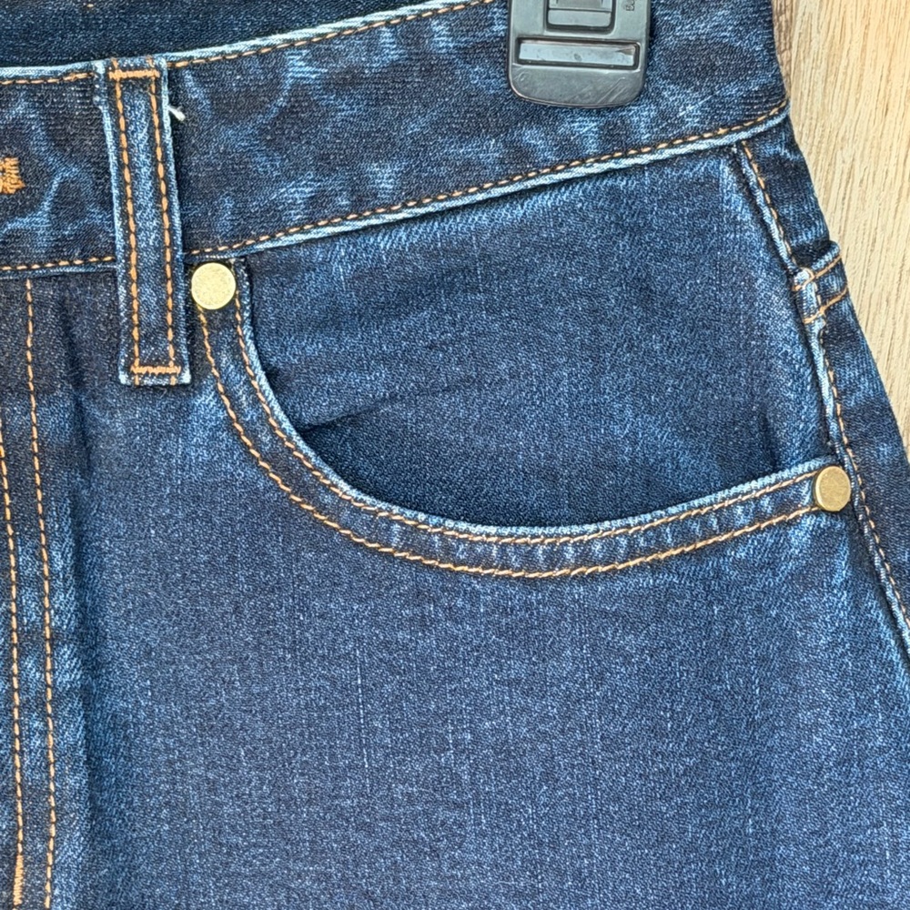 Women's Torrid Curve Rebecka High Rise Straight Leg Jeans - Dark Blue Size 27 - Picture 8 of 16
